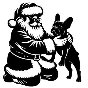 Santa’s Bulldog Hug