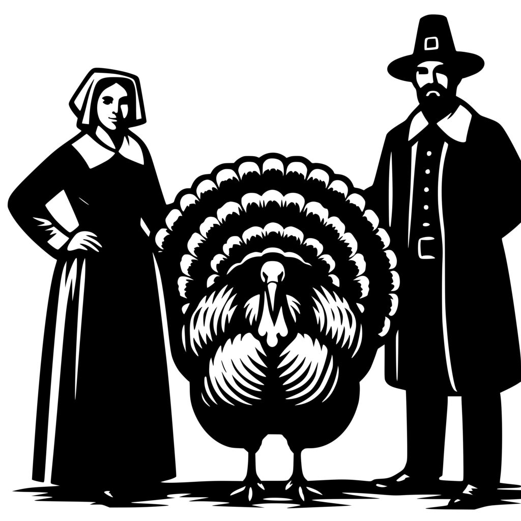 Turkey Loving Duo SVG Image Perfect For Cricut Silhouette Laser Machines turkey-loving-duo-svg-image-perfect-for-cricut-silhouette-laser-machines