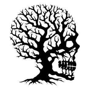 Skull Tree Trunk