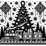 Vintage Christmas Train