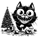 Christmas Cat Festivity