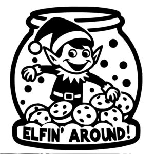 Elf Cookie Mischief