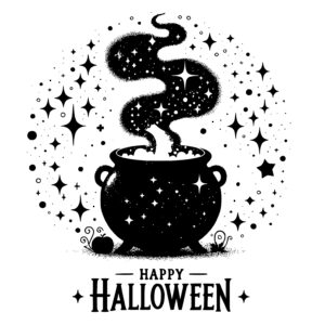 Spooky Halloween Cauldron