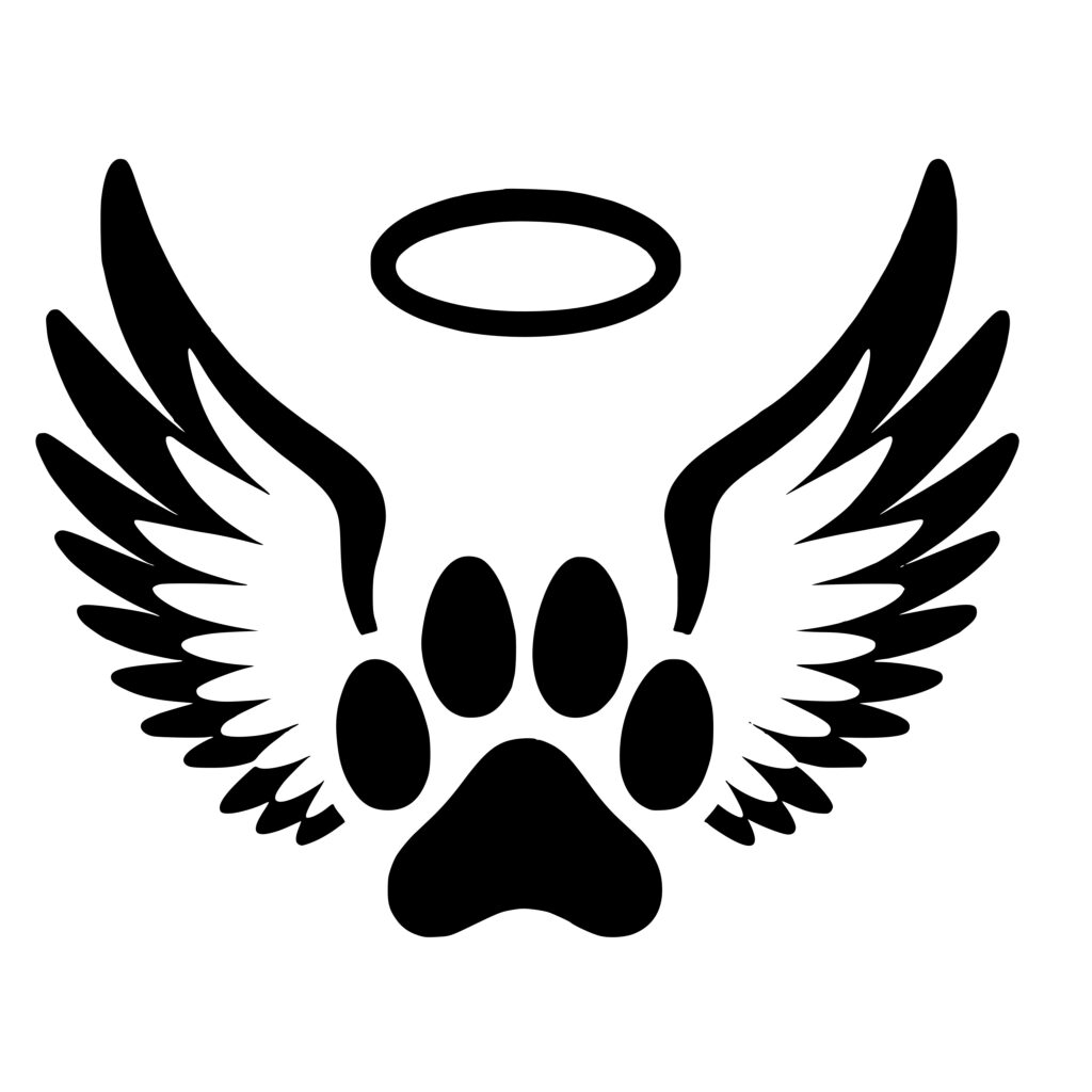 Pet Angel Tribute - Instant Download Image for Cricut, Silhouette, and ...