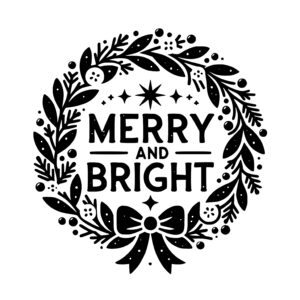 Merry Bright Wreath