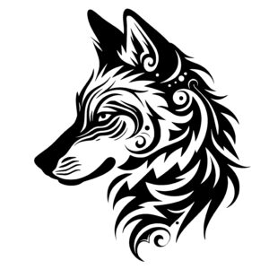 Patterned Wolf