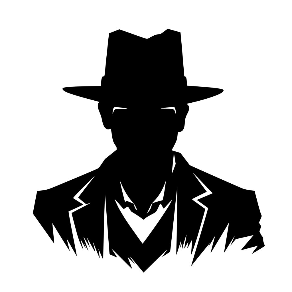 Mysterious Man - SVG, PNG, DXF Files for Cricut, Silhouette, and Laser ...