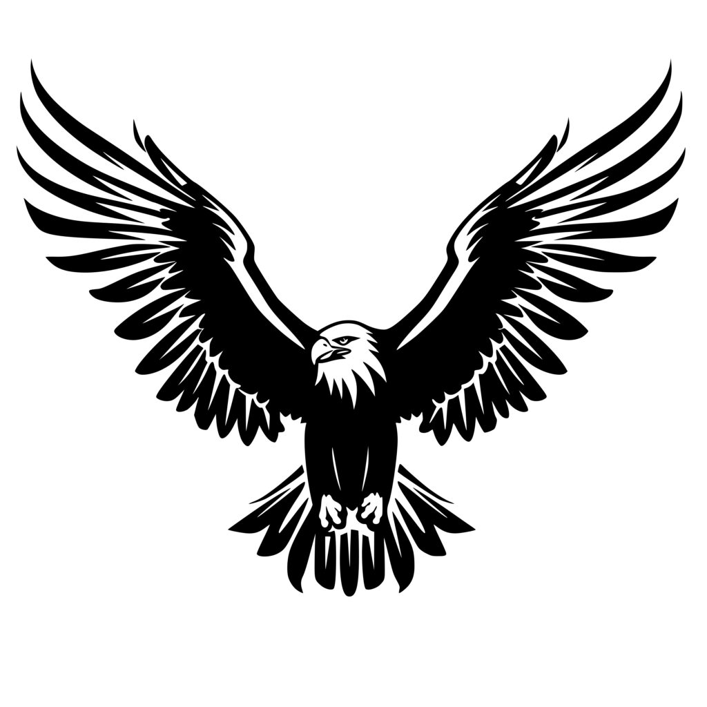 Majestic Soaring Eagle SVG File: Perfect for Cricut, Silhouette, Laser ...