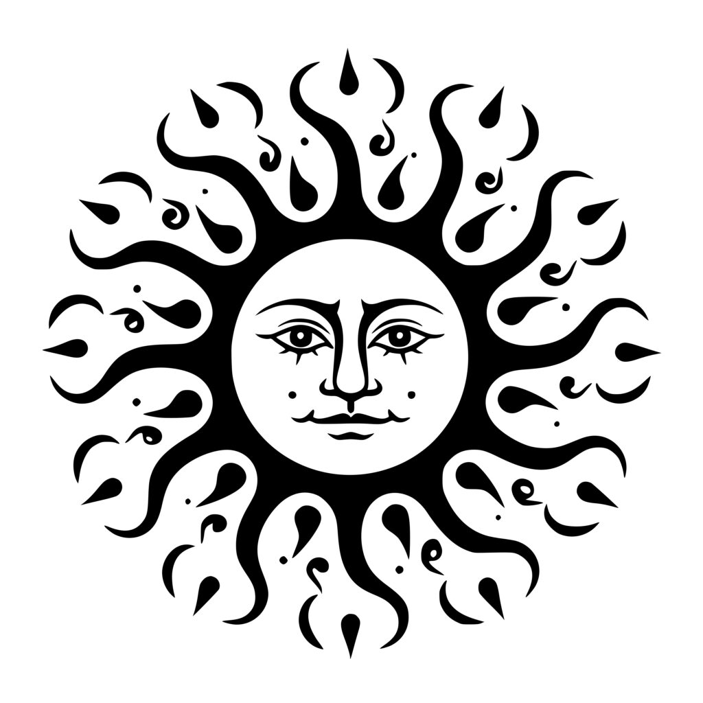 Radiant Sun SVG Image - Perfect for Cricut, Silhouette, and Laser Machines