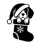 Beagle Christmas Surprise