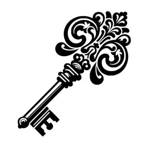 Ornate Classic Key