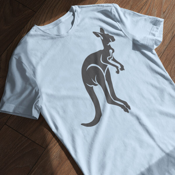 File Laser SVG Kangaroo for Jumping Silhouette, Cricut, Machines