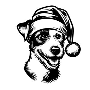 Jack Russel Santa Pup