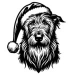 Festive Irish Wolfhound