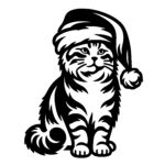Santa Bobtail Cat