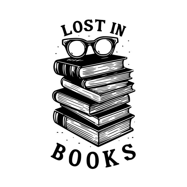 Book Lover SVG Image: Ideal for Cricut, Silhouette, & Laser Machines