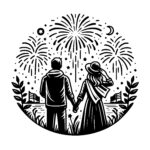 Starlit Fireworks Romance