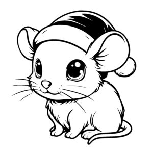 Adorable Xmas Mouse