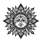 Moonlit Sun Mandala