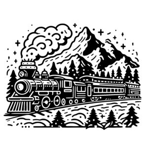 Mountain Train Adventure