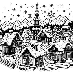 Winter Wonderland Village