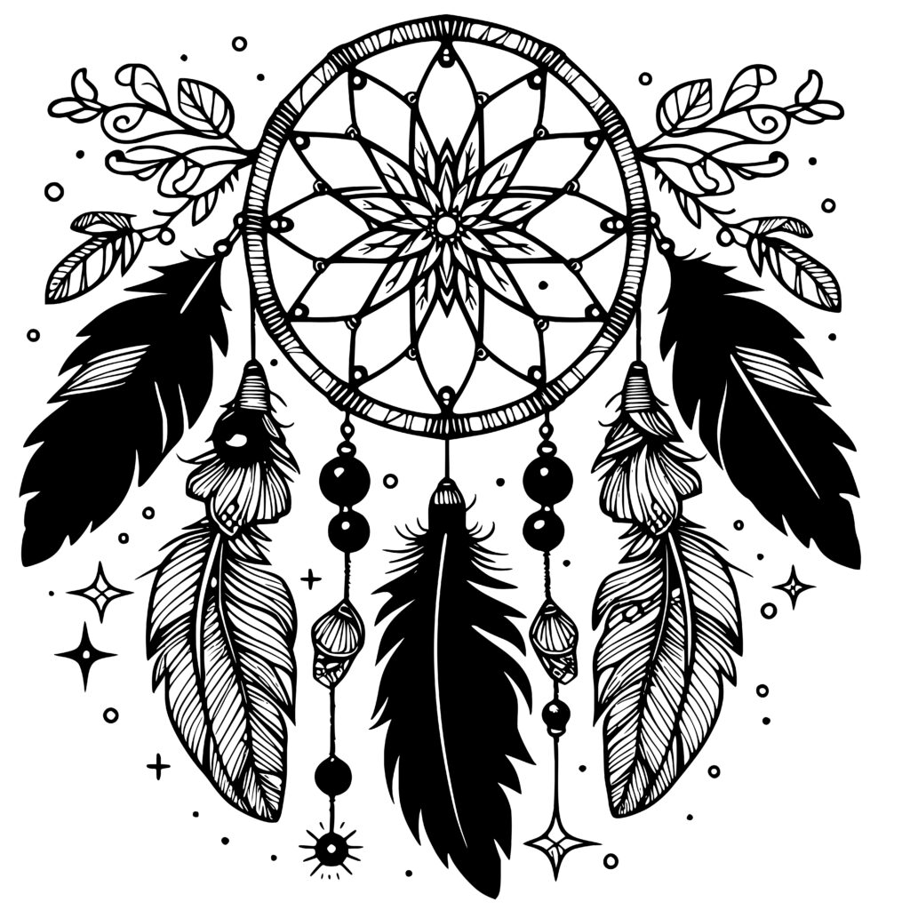 Download Gorgeous Dream Catcher SVG for Cricut, Silhouette, Laser Machines