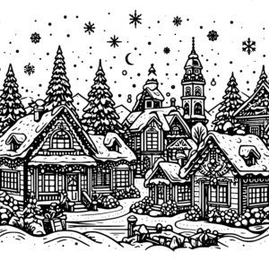 Winter Wonderland Village