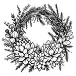 Floral Wreath Elegance