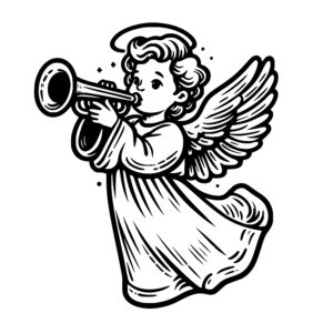Trumpeting Angel