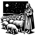 Shepherd and Sheep