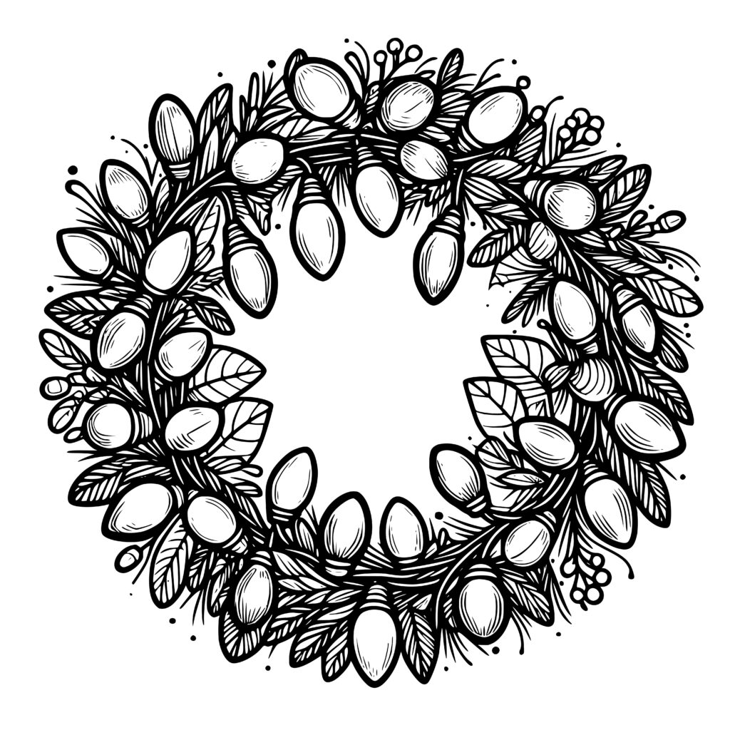 xmas-lights-wreath-svg-design-for-cricut-silhouette-glowforge