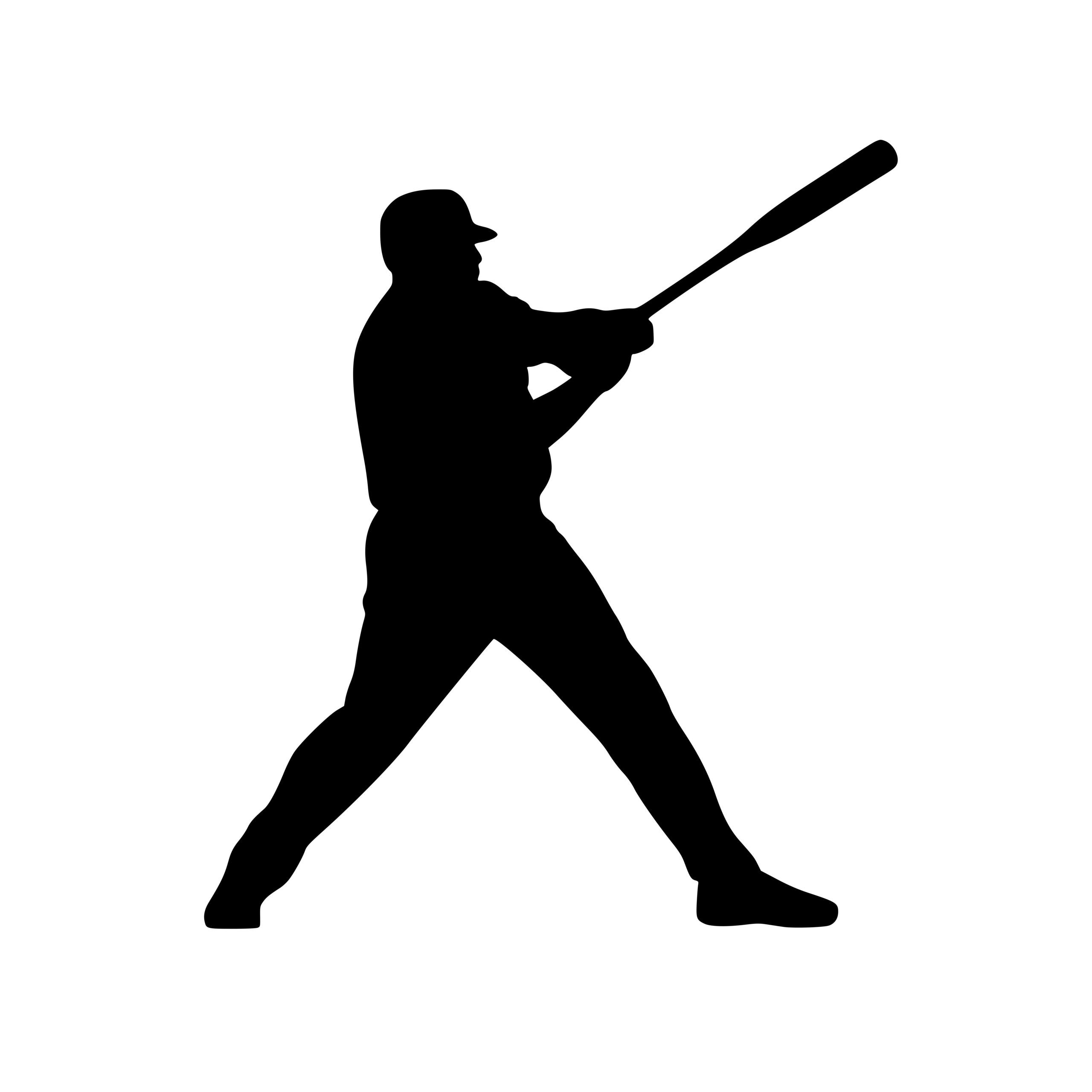 Homerun Hit SVG/PNG/DXF Design for Cricut, Silhouette, Laser Machines