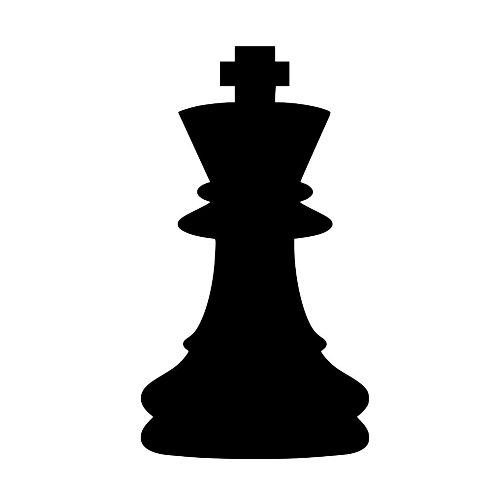 Royal Chess King SVG Design for Cricut and Laser Machines