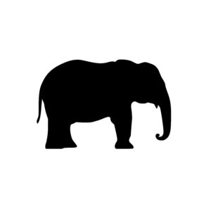 Elephant Silhouette