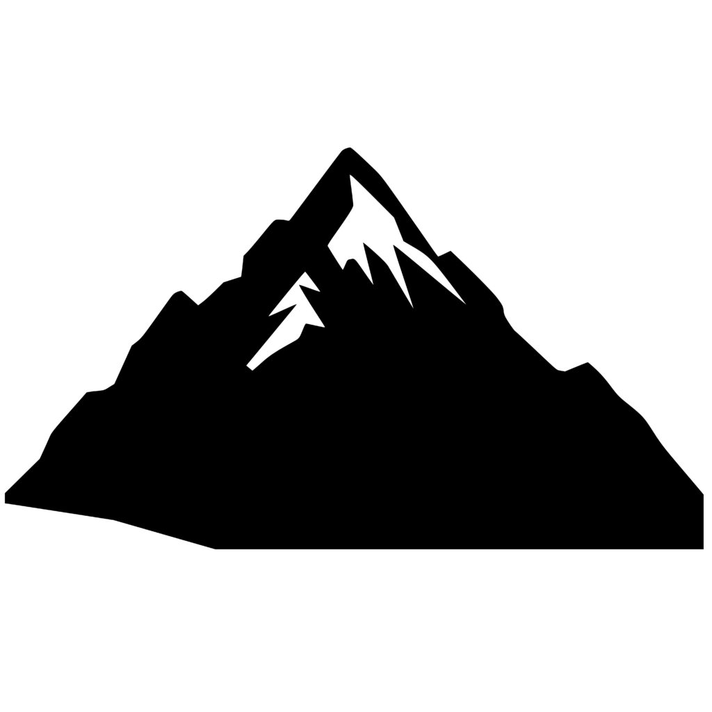 Mountain Ridgeline SVG Design for Cricut, Silhouette, Laser Machines