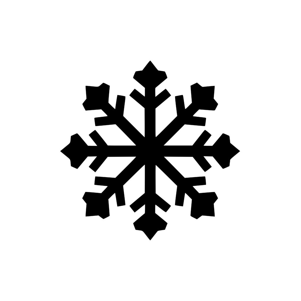 Winter Snowflake SVG File for Cricut, Laser, Silhouette, Cameo