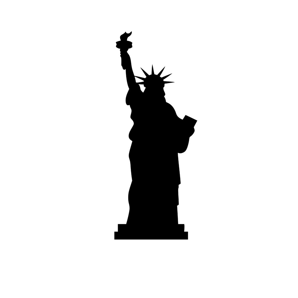 Statue of Liberty SVG File for Cricut, Laser, Silhouette, Cameo