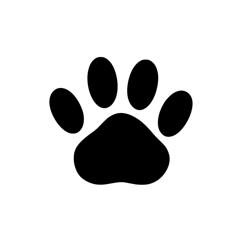 Paw Print SVG File for Cricut, Laser, Silhouette, Cameo