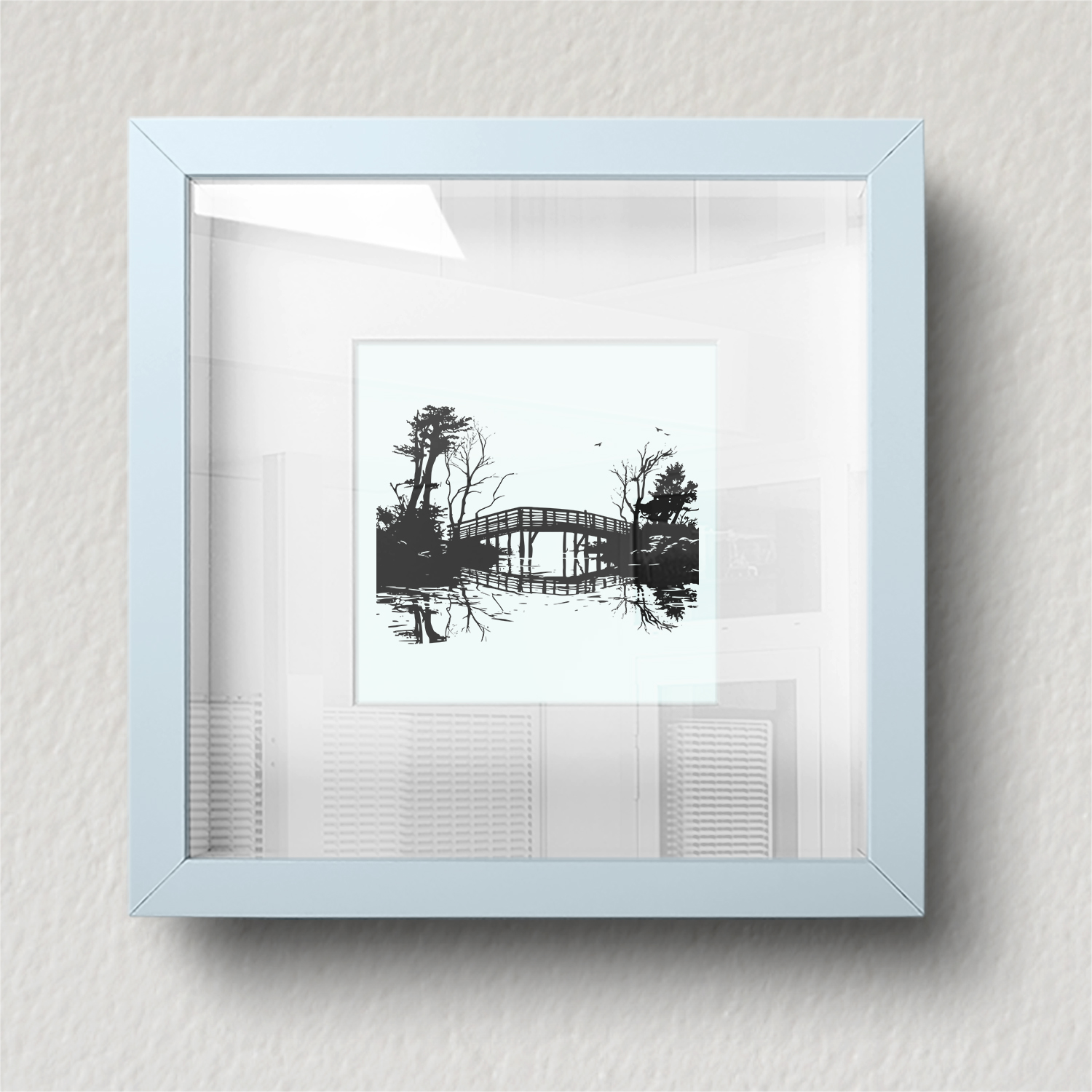 Nature Bridge: SVG File for Cricut, Silhouette, Laser Machines
