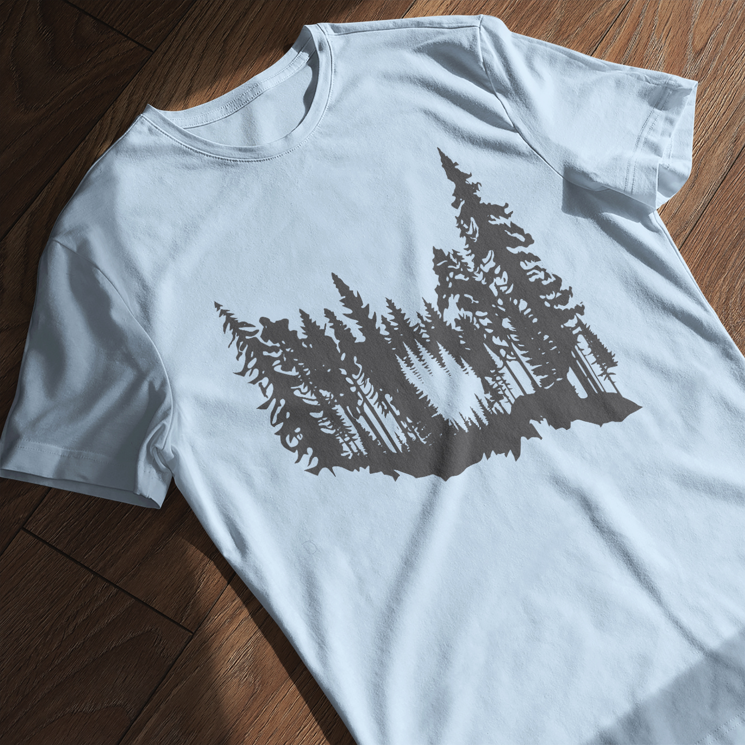 Escape to Nature: Treeline SVG File for Cricut, Silhouette, Laser