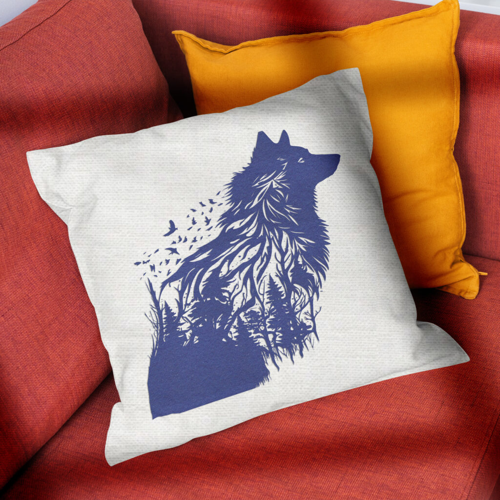 Beautiful Abstract Wolf – Creative Meadow