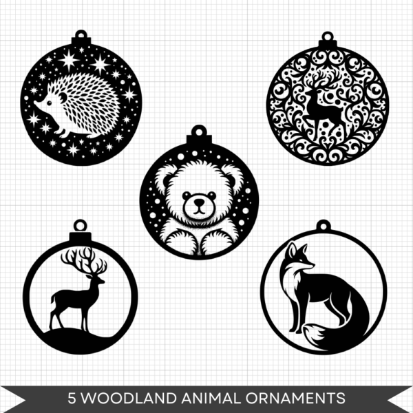 5 woodland animals