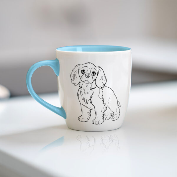 Cavalier King Charles Spaniel SVG File for Cricut and Silhouette