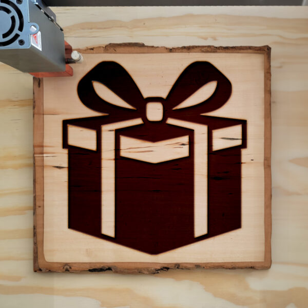 Gift Picture Box with Pattern, Svg Laser Graphic by VectorBY · Creative  Fabrica
