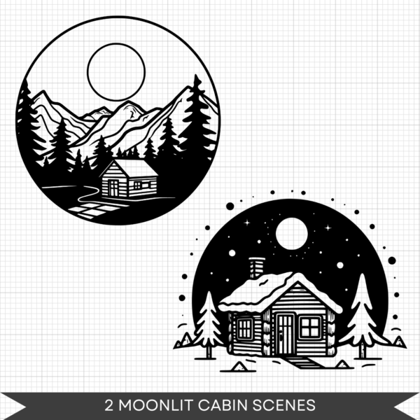 Moonlit Scenes Bundle (5)