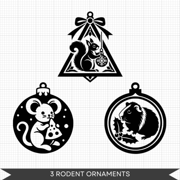 Rodent Ornaments