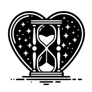 Timeless Love Hourglass