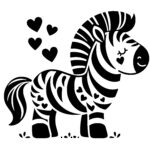 Lovely Zebra Friends