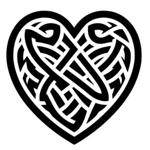 Heart Knot Design