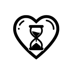 Eternal Love Hourglass